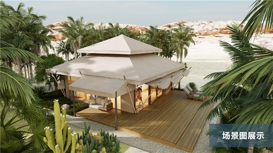 和田野奢帐篷露营